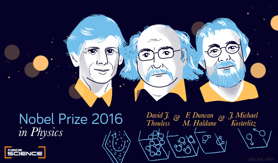 UPDATE: Three Share Nobel Prize for Study of Exotic States of Matter