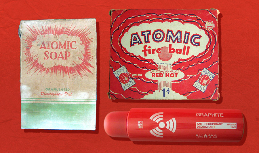 Atomic-themed products