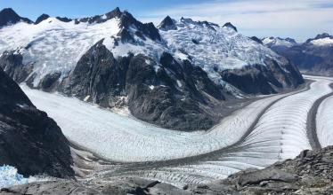 Gilkey Glacier, Juneau Icefield, Alaska, Courtesy of USGS
