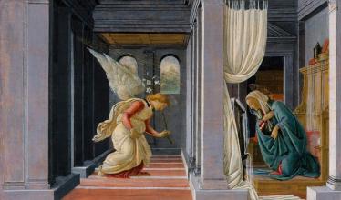 Tempera Renaissance painting